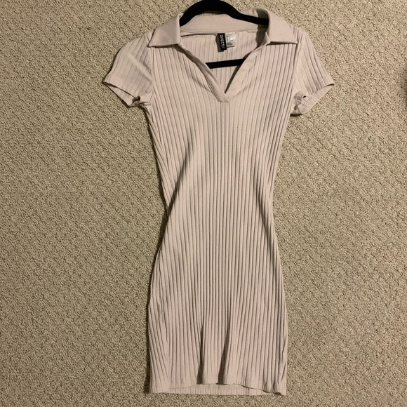 H&M Tan Bodycon Dress - Picture 1 of 2